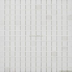 Imagine Mosaic STN5204P Белая Полированная Мозаика из камня 30,5х30,5 (2х2) см