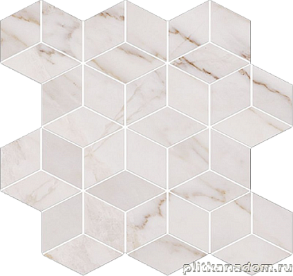 Декор Meissen Вставка Carrara белый 28х29,7 см