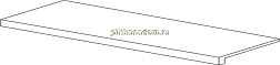 Atlas Concorde Russia Drift Лайт Грей Серая Матовая Ступень Фронтальная 33x160 см