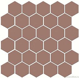 Kerama Marazzi Агуста 63010 Розовая Мозаика 29,7х29,8 см (из 30 частей 5,2х6 см)