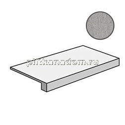 Atlas Concorde Blaze Aluminium Scalino Lapp (A0I5) Неглазурованный керамогранит 75х37,5 см