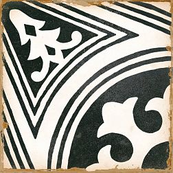 Harmony Casablanca Fida Черно-белая Матовая Керамическая плитка 12,5x12,5 см