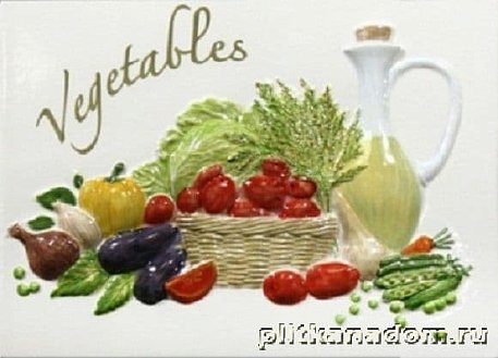 Elios Ceramica Cafedelmar verdura panello Панно 30х40