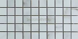 Eletto Ceramica Calacatta Floor Белая Матовая Мозаика 15х30 (3х3) см