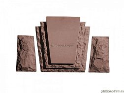 UniStone 2 Коричневый Замковый камень 16,1x24,5x5 см