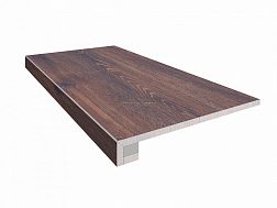 Estima Brigantina BG06 Grey Oak + Подступенок (14,5x120) Коричневая Матовая Ступень 33х120 см