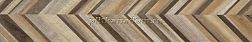 Gardenia Orchidea Just Color 58611 Decori Chevrom Mix Warm Керамогранит 20x120 см