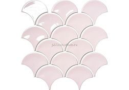 Orro Mosaic Orro Ceramic Pink Scales Розовая Полированная Мозаика 25,9х29,7 см