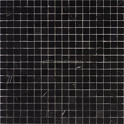 Premium Marble Чистые цвета Pure Black Polished Мозаика 1,5x1,5 29,7x29,7 см