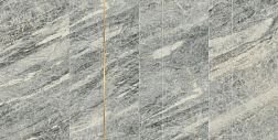 Atlas Concorde Marvel Diva Sky Stone Grid Velvet Серая Сатинированная Мозаика 59,5х118,2 см