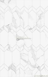 Creto Purity 00-00-5-09-00-01-2628 Mosaic Белая Матовая Настенная плитка 25х40 см