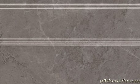 Керама Марацци Гран Пале FMB011 Серый Плинтус 25х15 см