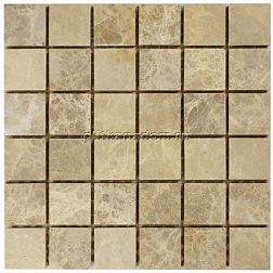 Primacolore Marmo MN172SMC Мозаика 4,8х4,8 30х30 см