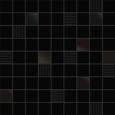 Ibero B&W Cubic Black Мозаика 31,6x31,6