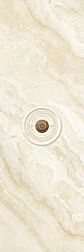 Eurotile Crystile 74 Бежевый Глянцевый Декор 29,5х89,5 см