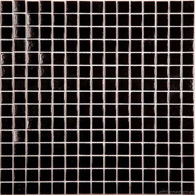 NS-mosaic Econom series GK01 Стекло Черный (сетка) Мозаика 32,7х32,7 (2х2) см