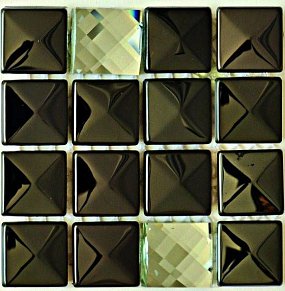 Architeza Illusion AK10 Стеклянная мозаика 30,5х30,5 (кубик 2х2) см