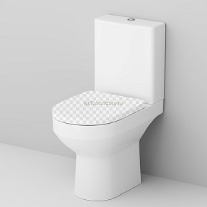 Унитаз компакт Am.Pm Spirit V2.0 C708600WH FlashClean + крышка