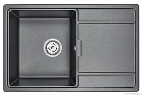 Кухонная мойка Granula (7804, ШВАРЦ)