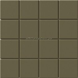 Wow Raster Grid S Moss Зеленый Матовый Керамогранит 15x15 см