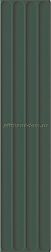 DNA tiles Plinto In Green Matt Зеленая Матовая Настенная плитка 10,7x54,2 см