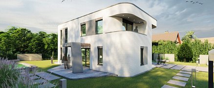 Первый дом в Германии, напечатанный на 3D-принтере