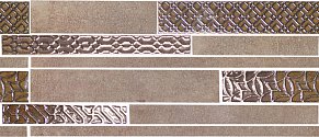Naxos Raku Mos. Brick Copper Мозаика 25,9х60,2 см