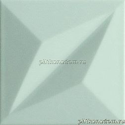 Tubadzin Colour 2018 Mint STR 1 Настенная плитка 14,8х14,8 см