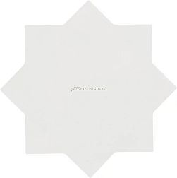 Equipe Kasbah 29076 Star Bone Белый Матовый Керамогранит 16,8х16,8 см