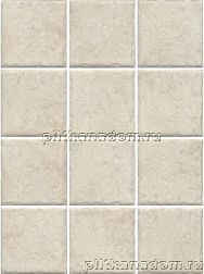 Kerama Marazzi 1325 Брюссель бежевый светлый матовый (полотно 29,8х39,8 из 12 частей 9,8х9,8) Керамогранит 9,8x9,8 см