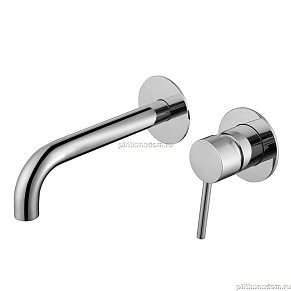 Смеситель Abber Wasser Kreis AF8112 для раковины скрытого монтажа, хром