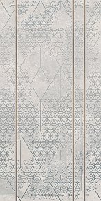 Azori Global Ajour Серый Матовый Декор 31,5x63 см