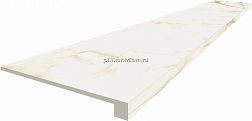 Coliseum Gres Michelangelo Ворм Ступень угловая левая 33х60 см