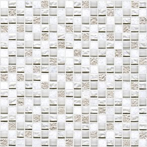 L Antic Colonial Mosaics Collection L242521601 Imperia Mix Silver White Мозаика 29,8x29,8 см