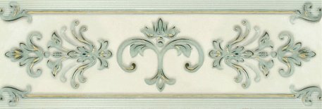 Gracia Ceramica Visconti-Capri Turquoise 02 Бордюр 8,5х25 см