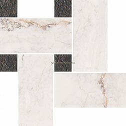 Pamesa Ceramica CR Pisa Malla Twisted White Мозаика 21х26 см