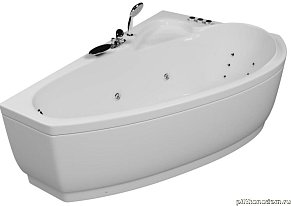 Акватика Логика Акриловая ванна, комплектация Basic 160х105