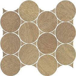 Apavisa Nanoshiba beige nat mos circle Керамогранит 34,84x30,07 см