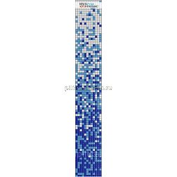 MVAPrintMosaic Растяжки 25RFL-S-164 Белый + Голубой + Синий Мозаика 31,7х31,7 см (полоса 8 карт 31,7х31,7)