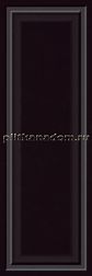 Paradyz Classy chic Nero Struktura A Rekt Черная Матовая Ректифицированная Настенная плитка 29,8x89,8 см