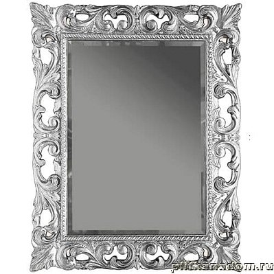 Tiffany World TW03427arg.brillante Зеркало в раме 75х95, глянцевое серебро