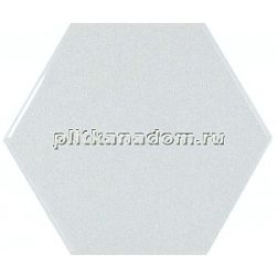 Equipe Scale 23293 Hexagon Sky Blue Настенная плитка 12,4x10,7 см