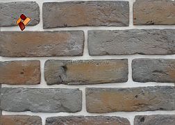 Next Stone Искусственный камень Кирпичная кладка Старая Казань кирпич арт. 023 Серый Матовый 7,5x26 см