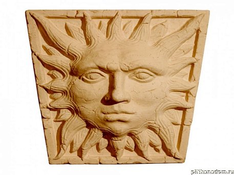 UniStone Солнце Бежевый Замковый камень 23,3x31,8x10 см