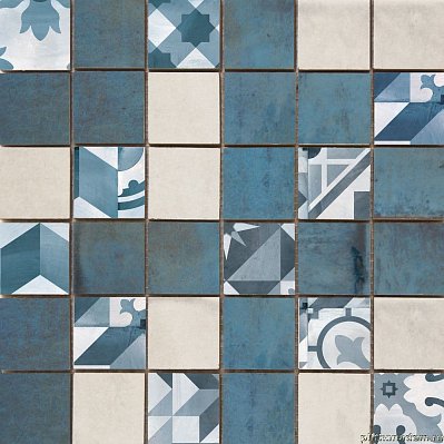 Cifre Montblanc Mosaico Blue Мозаика 30x30