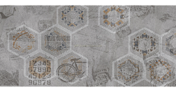 Decovita Artprint Dеcor Grey Серый Матовый Керамогранит 60х120 см
