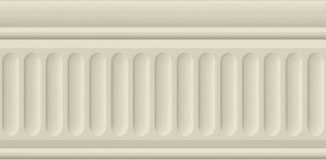 Керама Марацци Бланше 19050-3F Бордюр серый структурированный 9,9х20 см