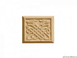 UniStone Изразец 3 Бежевый Вставка 29,5х29,5x4 см