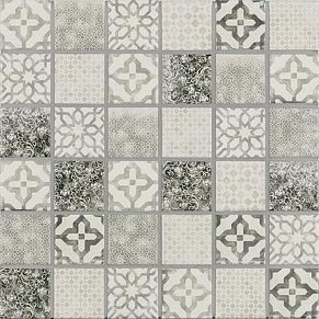 Jasba Pattern Grey Мозаика 5х5 31х31 см