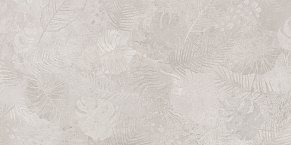 Meissen State 16885 Листья Серый Матовый Ректифицированный Керамогранит 44,8x89,8 см